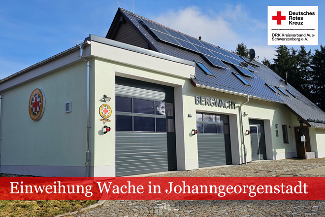 Wache Johanngeorgenstadt mit neuem Anbau